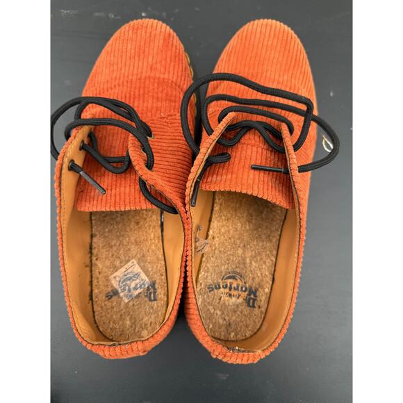 Dr. Martens 1461 Orange Corduroy Shoes Men’s Size 9 main image 6